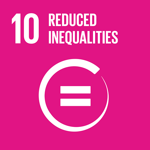 SDG goal 10 – Reduced inequalities